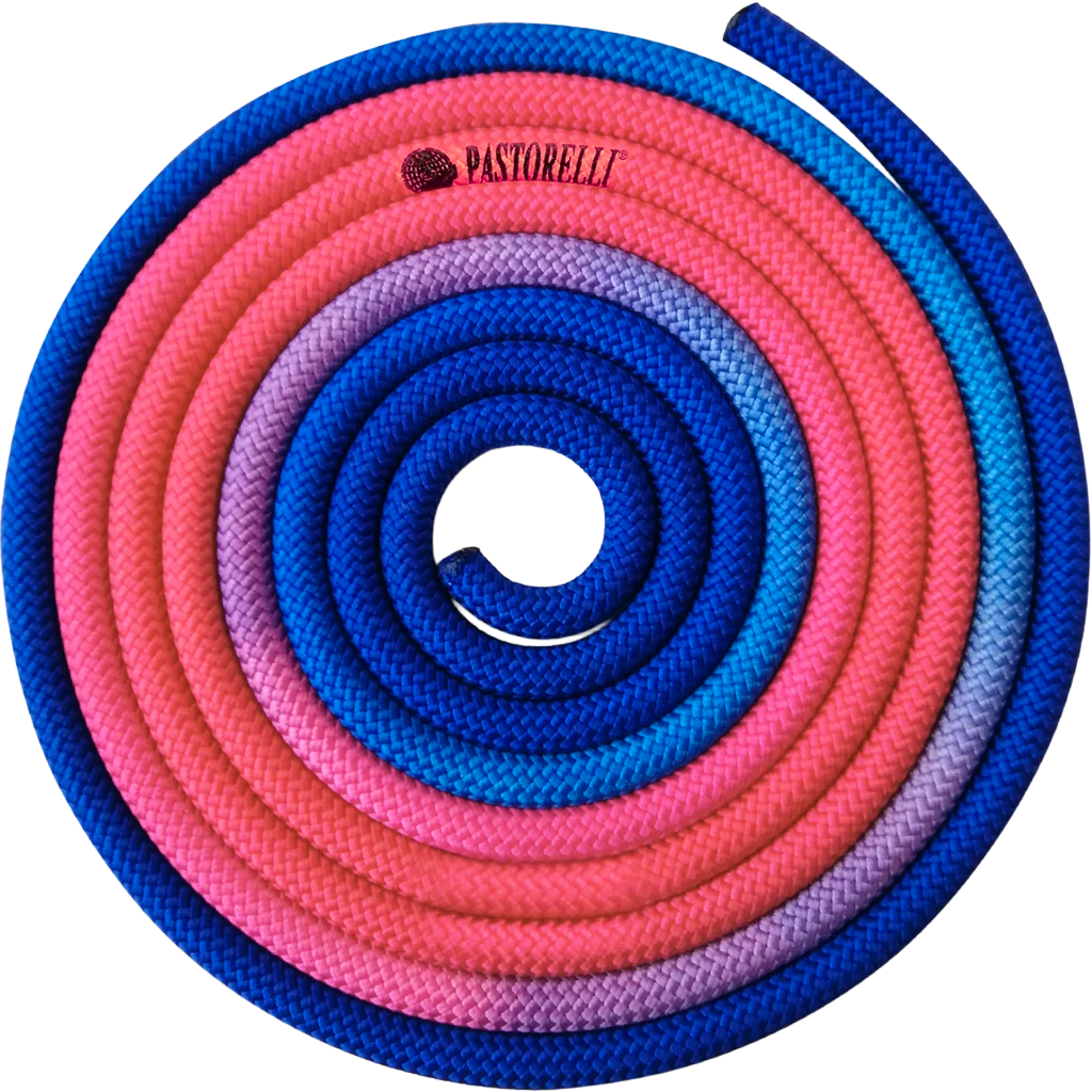 Pastorelli meninės gimnastikos šokdynė "New Orleans Multicolor" FIG | Pastorelli rhythmic gymnastics rope "New Orleans Multicolor" FIG | Скакалка для художественной гимнастики - Lanksti.lt