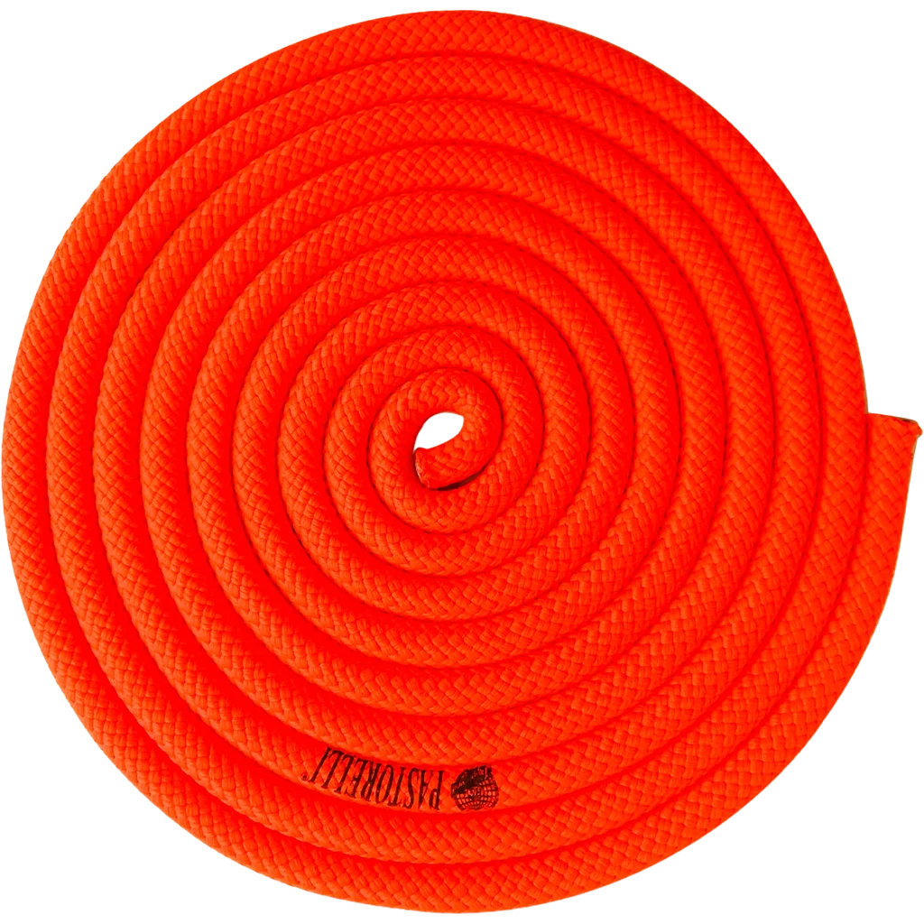 Meninės gimnastikos šokdynė | Pastorelli rhythmic gymnastics rope "New Orleans Xfluo" FIG | Скакалка для художественной гимнастики - Lanksti.lt