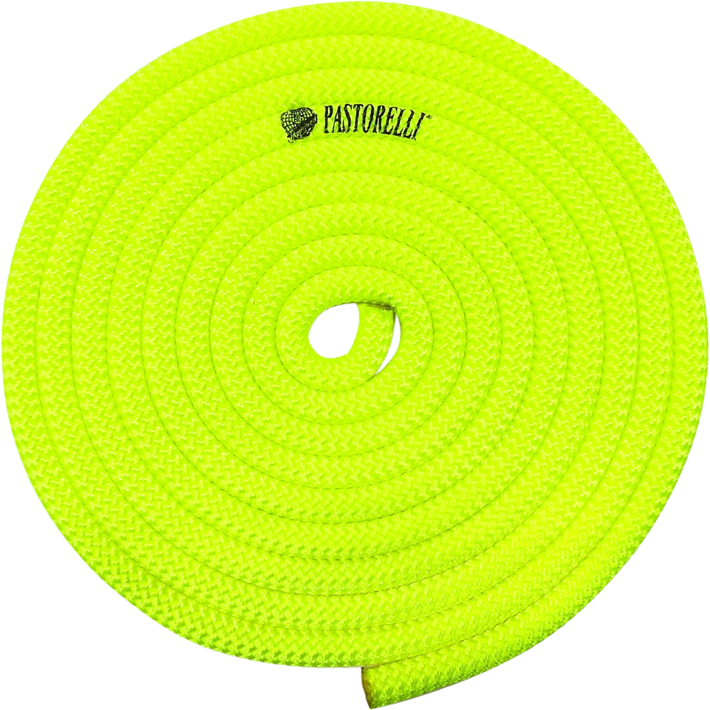 Meninės gimnastikos šokdynė | Pastorelli rhythmic gymnastics rope "New Orleans Xfluo" FIG | Скакалка для художественной гимнастики - Lanksti.lt