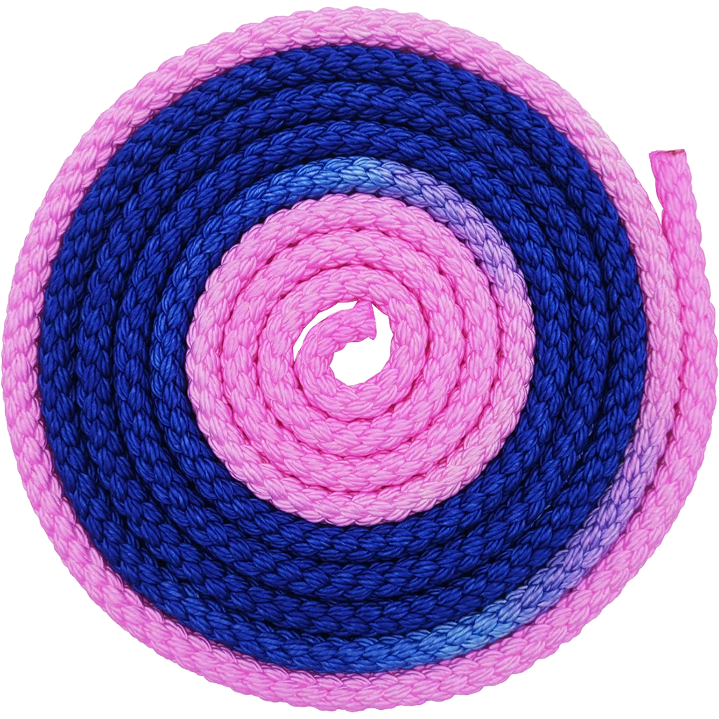 Meninės gimnastikos šokdynė | Pastorelli rhythmic gymnastics rope "Patrasso Multicolor" FIG | Скакалка для художественной гимнастики - Lanksti.lt