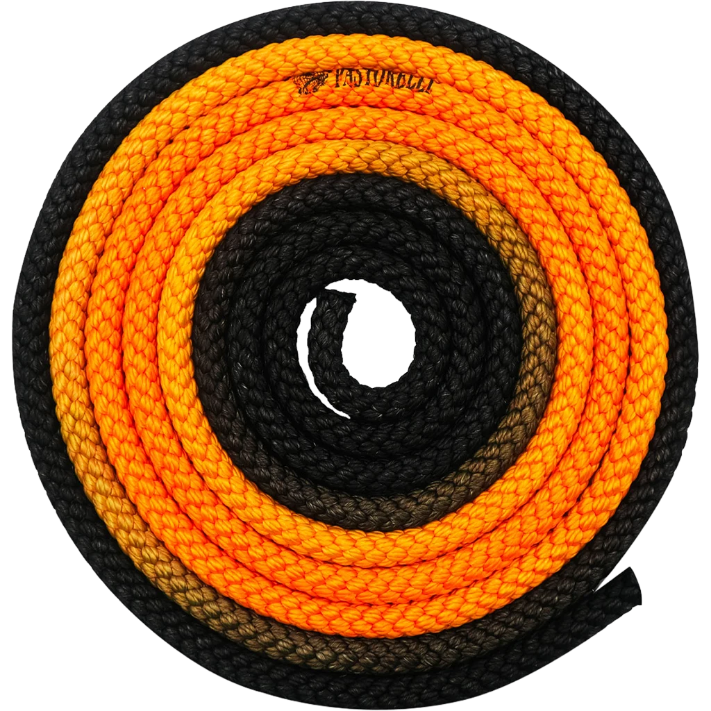 Meninės gimnastikos šokdynė | Pastorelli rhythmic gymnastics rope "Patrasso Multicolor" FIG | Скакалка для художественной гимнастики - Lanksti.lt