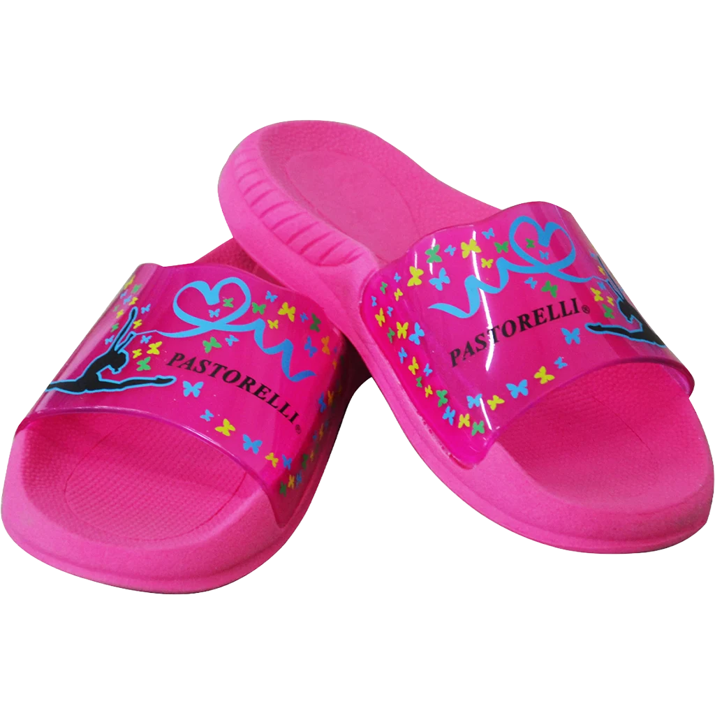 Šlepetės mergaitėms | Pastorelli Pink Slippers Girls | Розовые шлепанцы для девочек Pastorelli – Lanksti.lt