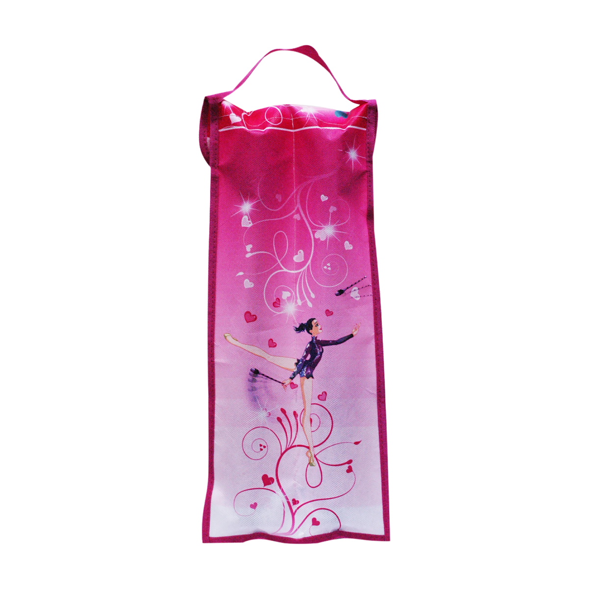 Rhythmic gymnastics club holder Pastorelli Printed Clubs Holder, Raspberry, RAS, 01737 - lanksti.lt