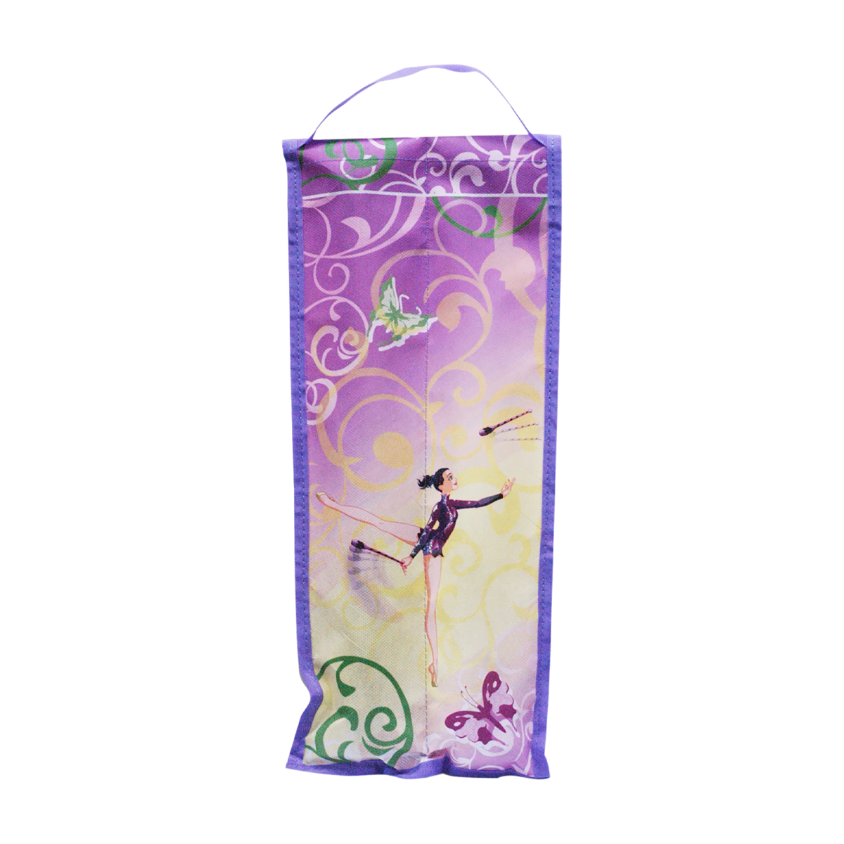 Rhythmic gymnastics club holder Pastorelli Printed Clubs Holder, Purple, PRP, 01738 - lanksti.lt