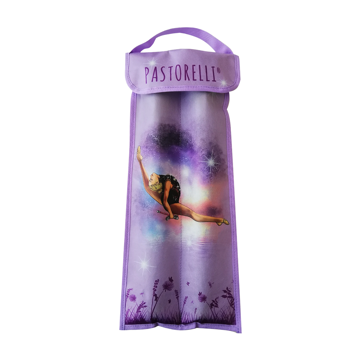 Rhythmic gymnastics club holder Pastorelli Printed Clubs Holder, Lilac, LIL, 04524 - lanksti.lt