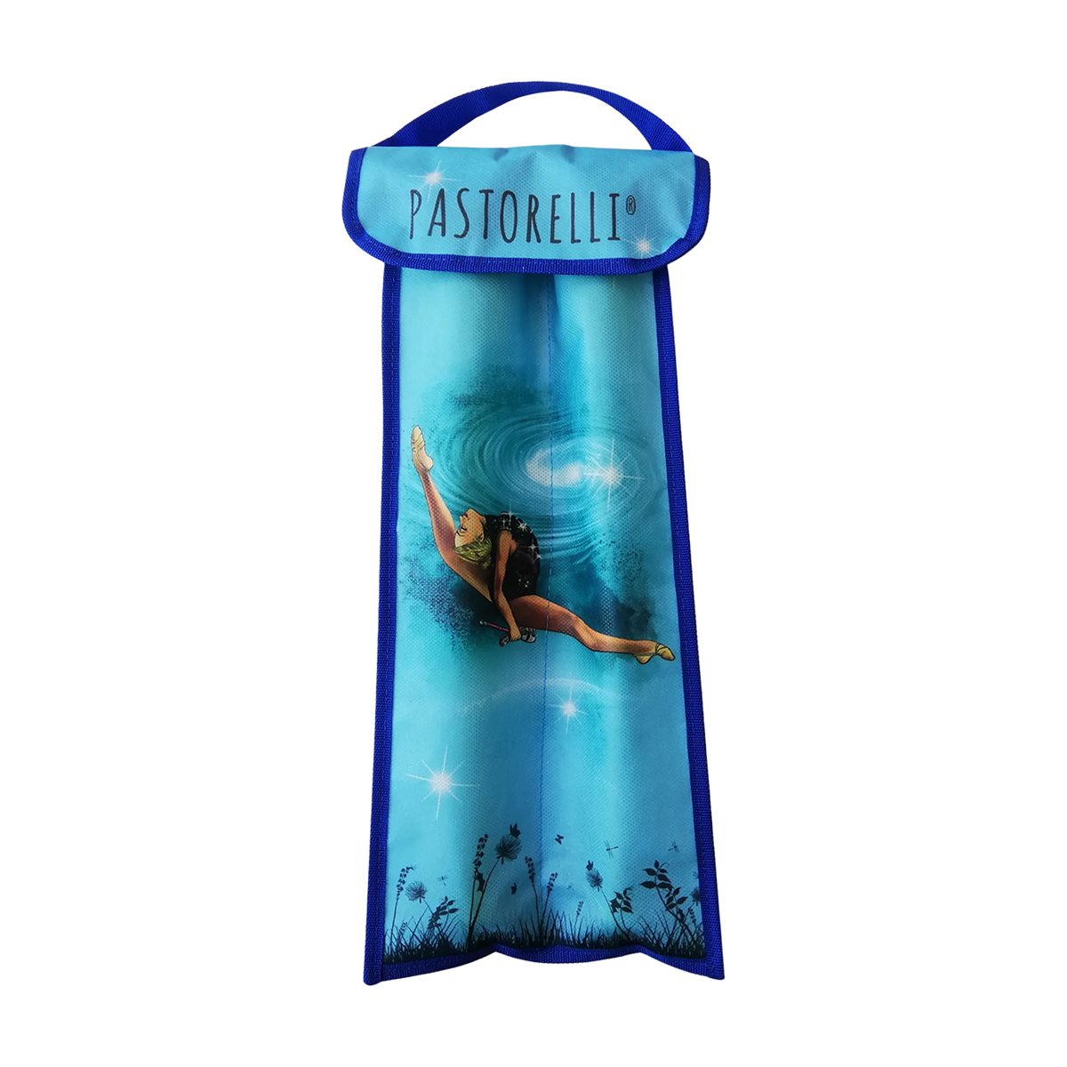 Rhythmic gymnastics club holder Pastorelli Printed Clubs Holder, Cyan, CYN, 04525 - lanksti.lt