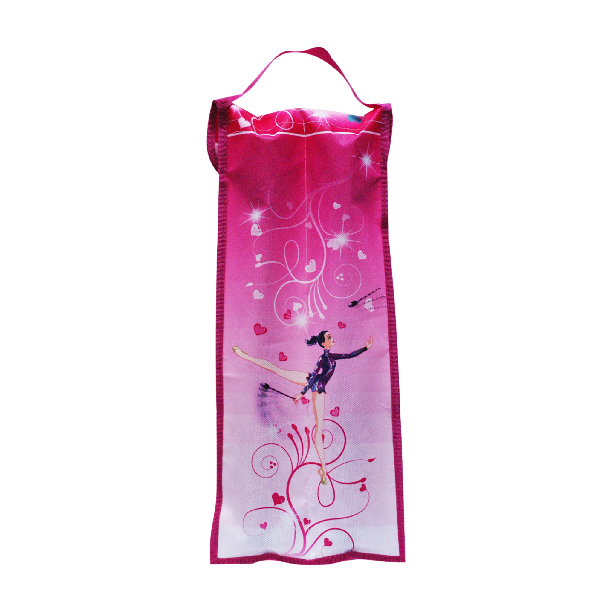 Rhythmic gymnastics club holder Pastorelli Printed Clubs Holder, Raspberry, RAS, 01737 - lanksti.lt
