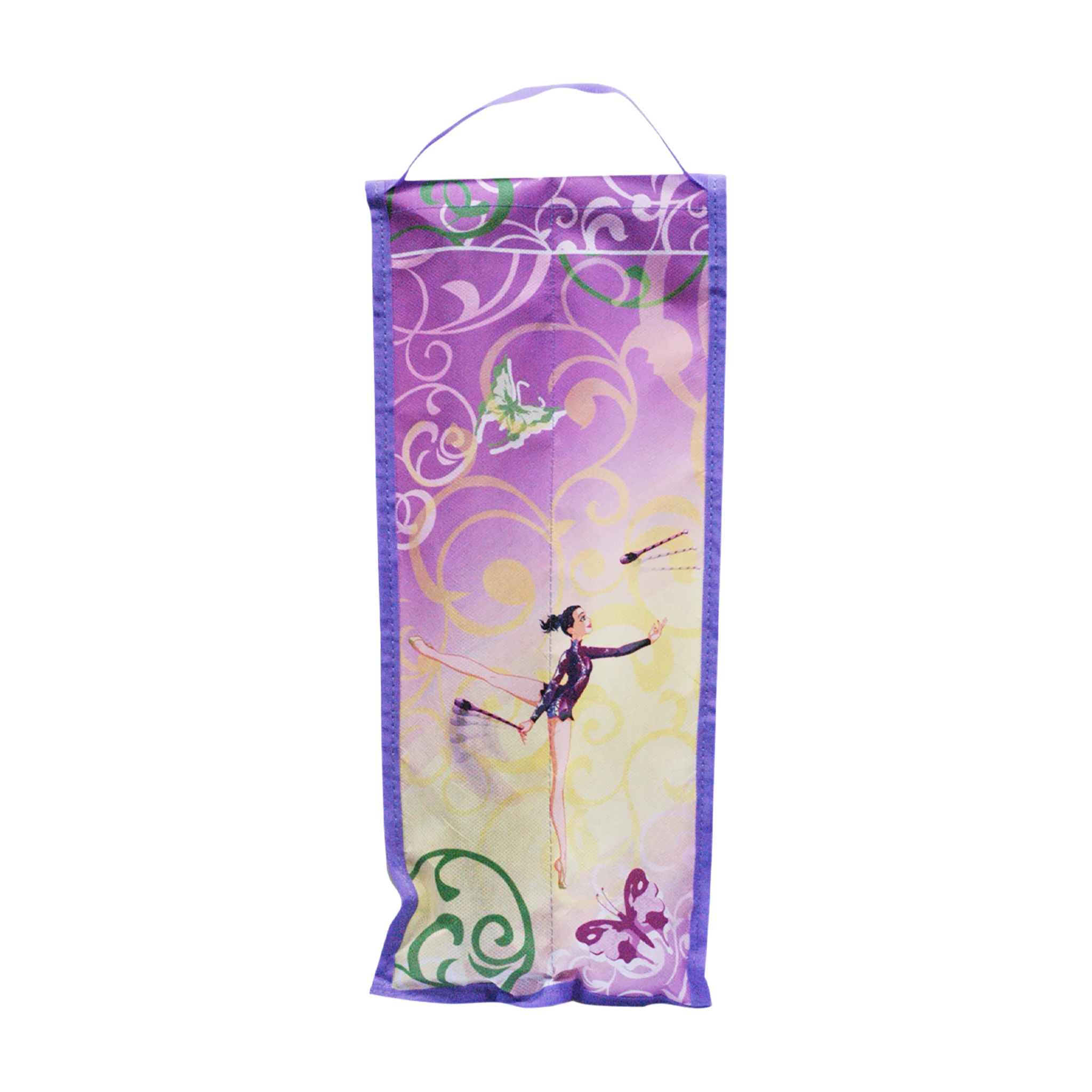Rhythmic gymnastics club holder Pastorelli Printed Clubs Holder, Purple, PRP, 01738 - lanksti.lt