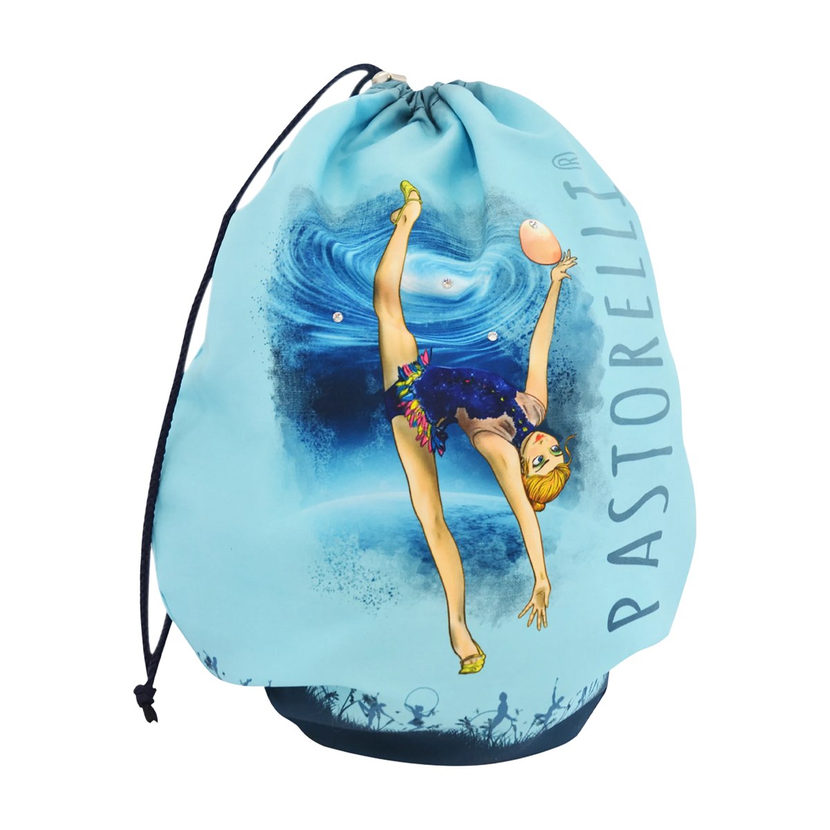 Pastorelli Freedom rhythmic gymnastics ball holder, Light Blue (LBLU), manufacturer SKU 03723 - lanksti.lt.
