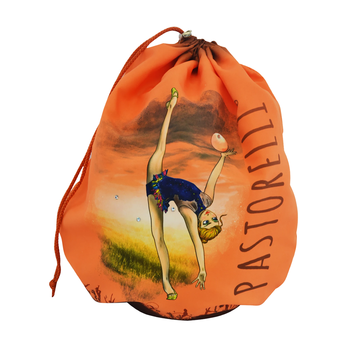 Pastorelli Freedom rhythmic gymnastics ball holder, Orange (ORG), manufacturer SKU 03724 - lanksti.lt.