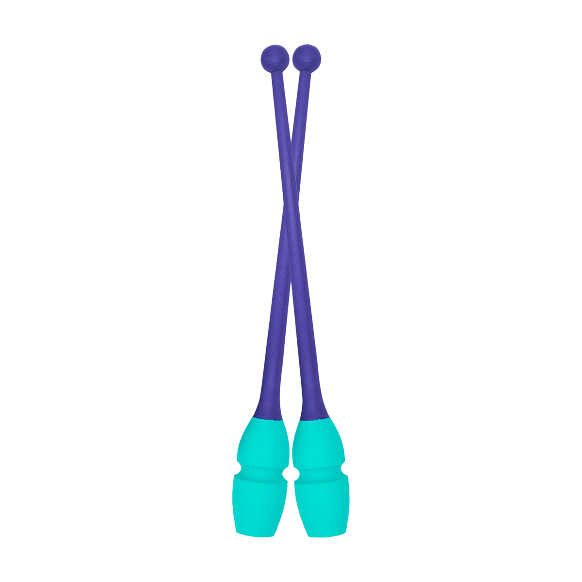 Pastorelli Masha Clubs rhythmic gymnastics clubs - Turquoise x Violet - lanksti.lt