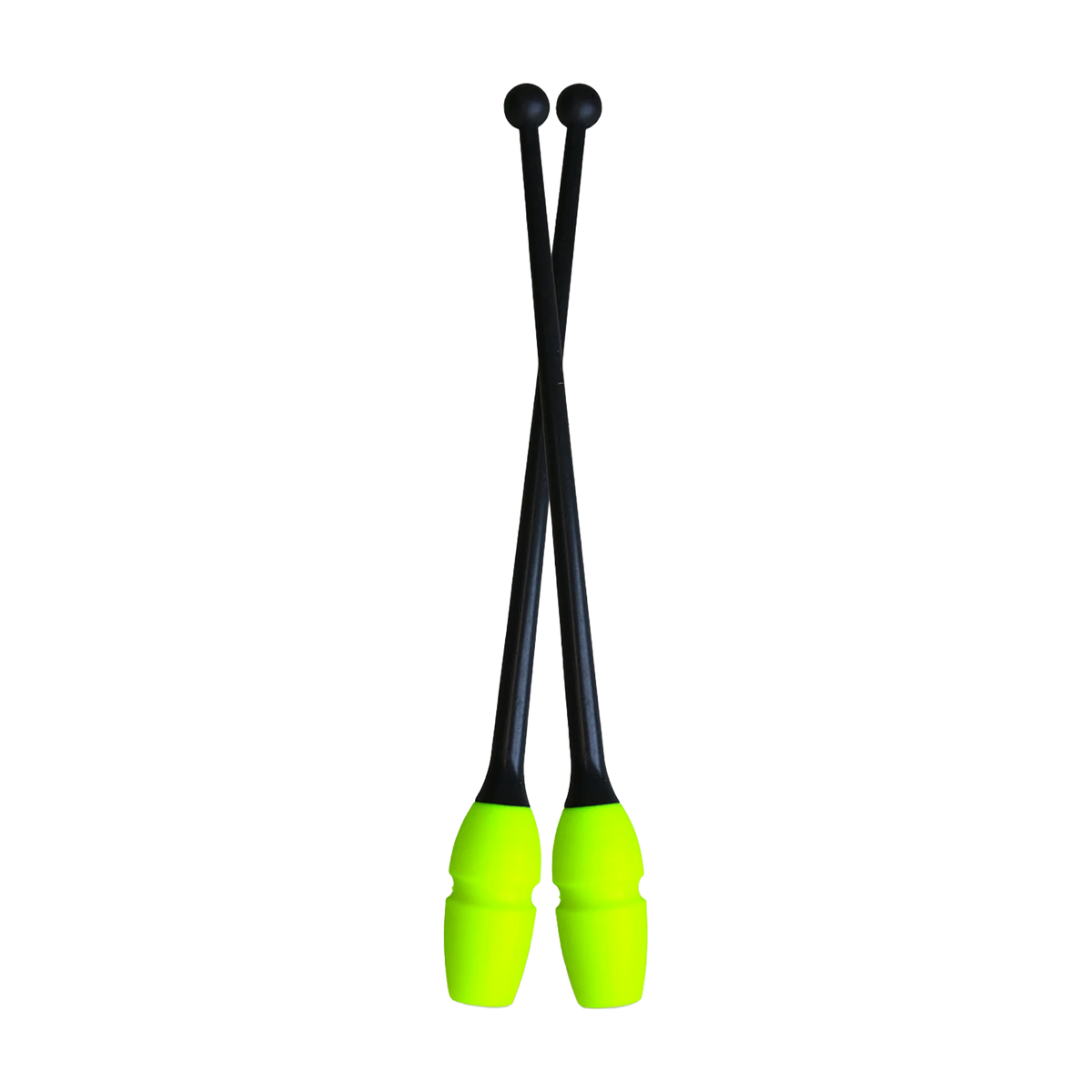 Pastorelli Masha Clubs rhythmic gymnastics clubs - Lime Green x Black - lanksti.lt