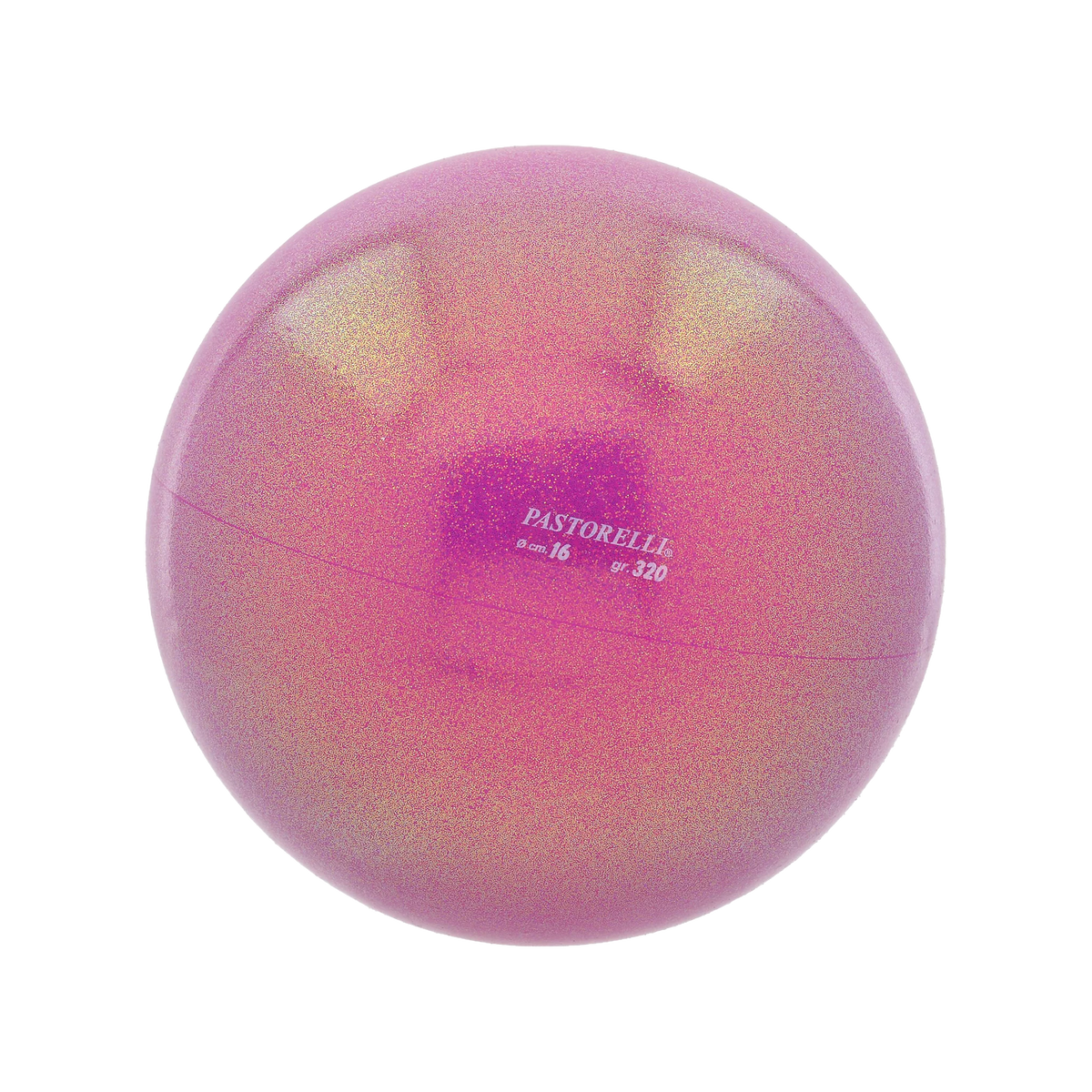 Pastorelli High Vision Ball rhythmic gymnastics ball, 16 cm, King Magenta (KMAG), manufacturer SKU 01768 - lanksti.lt.