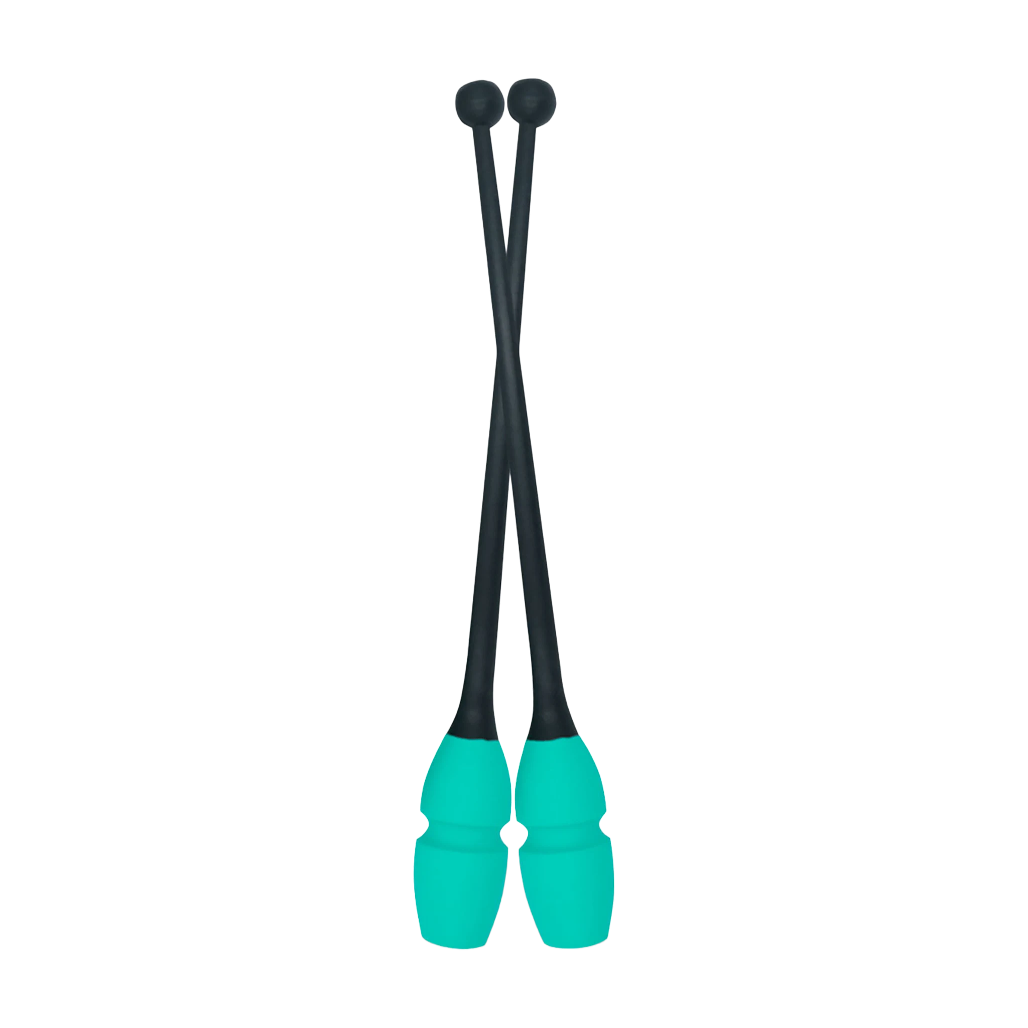 Pastorelli Masha Clubs rhythmic gymnastics clubs - Turquoise x Black - lanksti.lt