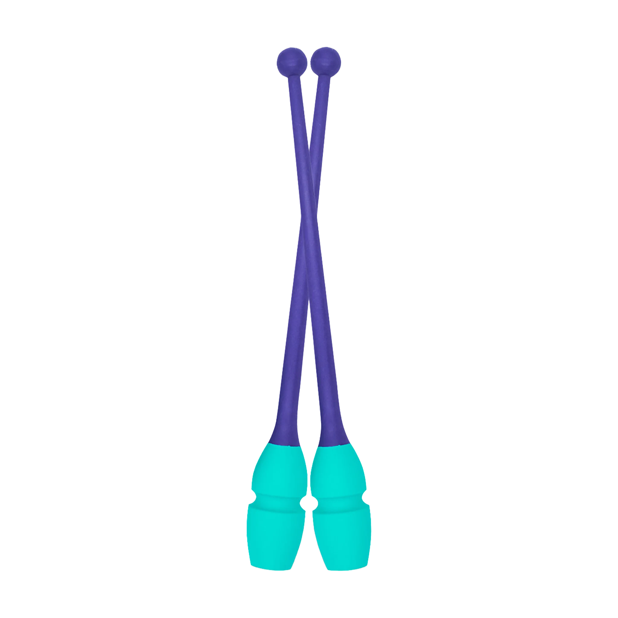 Pastorelli Masha Clubs rhythmic gymnastics clubs - Turquoise x Violet - lanksti.lt