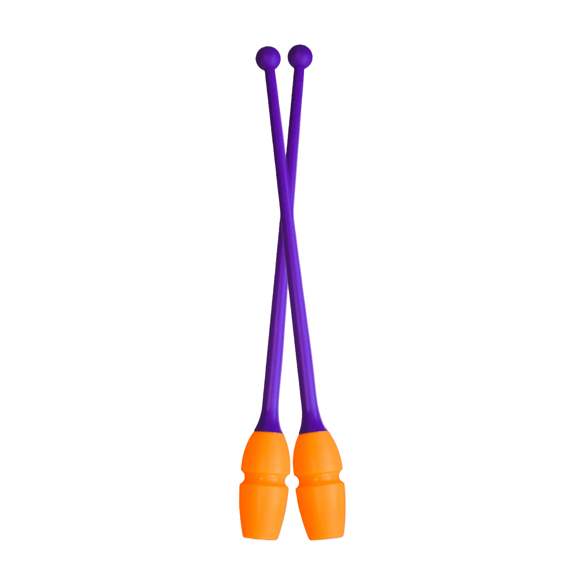 Pastorelli Masha Clubs rhythmic gymnastics clubs - Orange x Violet - lanksti.lt