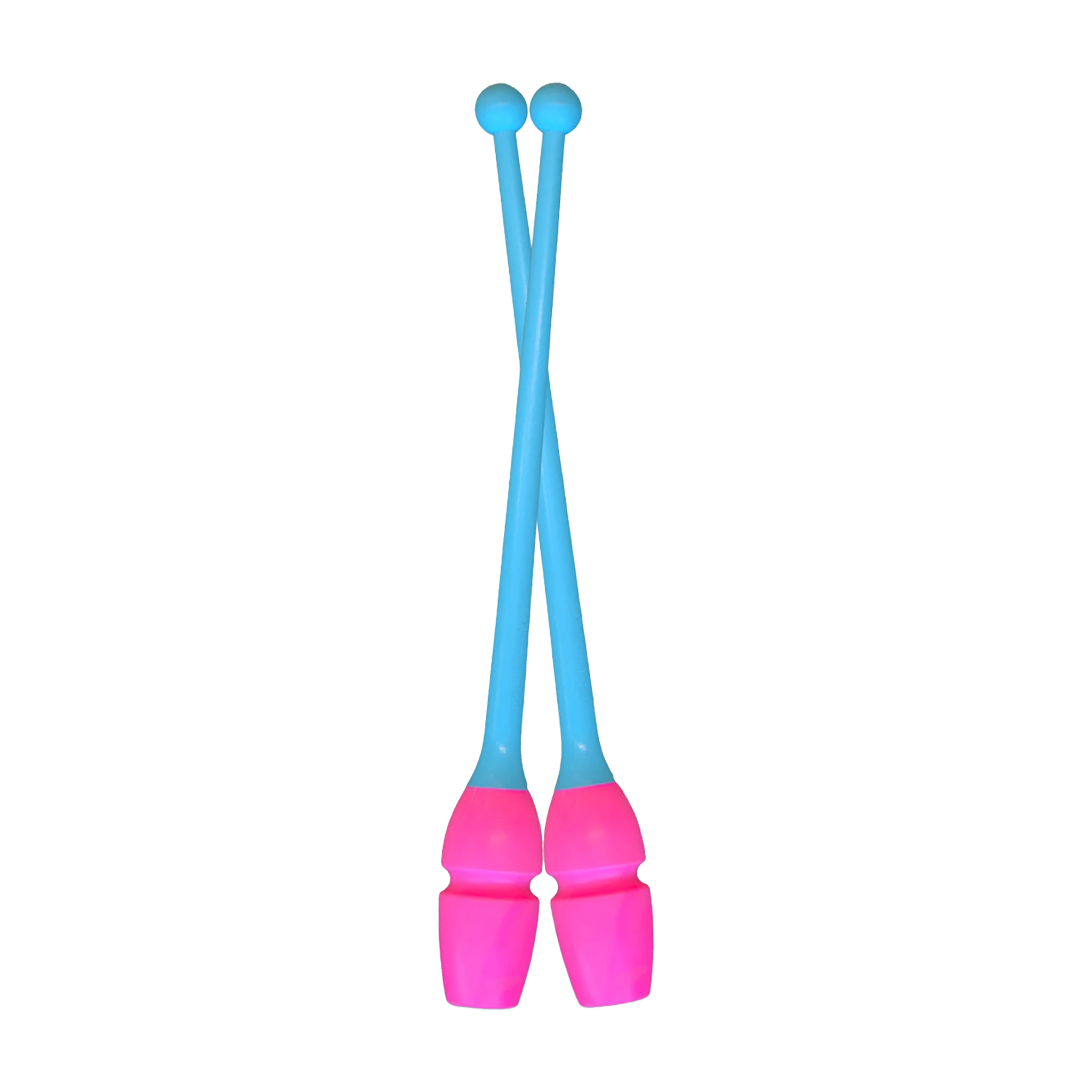 Pastorelli Masha Clubs rhythmic gymnastics clubs - Bright Pink x Light Blue - lanksti.lt