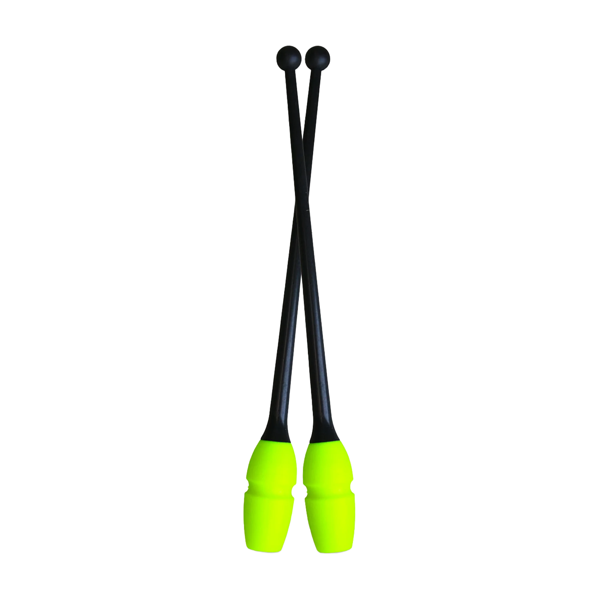 Pastorelli Masha Clubs rhythmic gymnastics clubs - Lime Green x Black - lanksti.lt