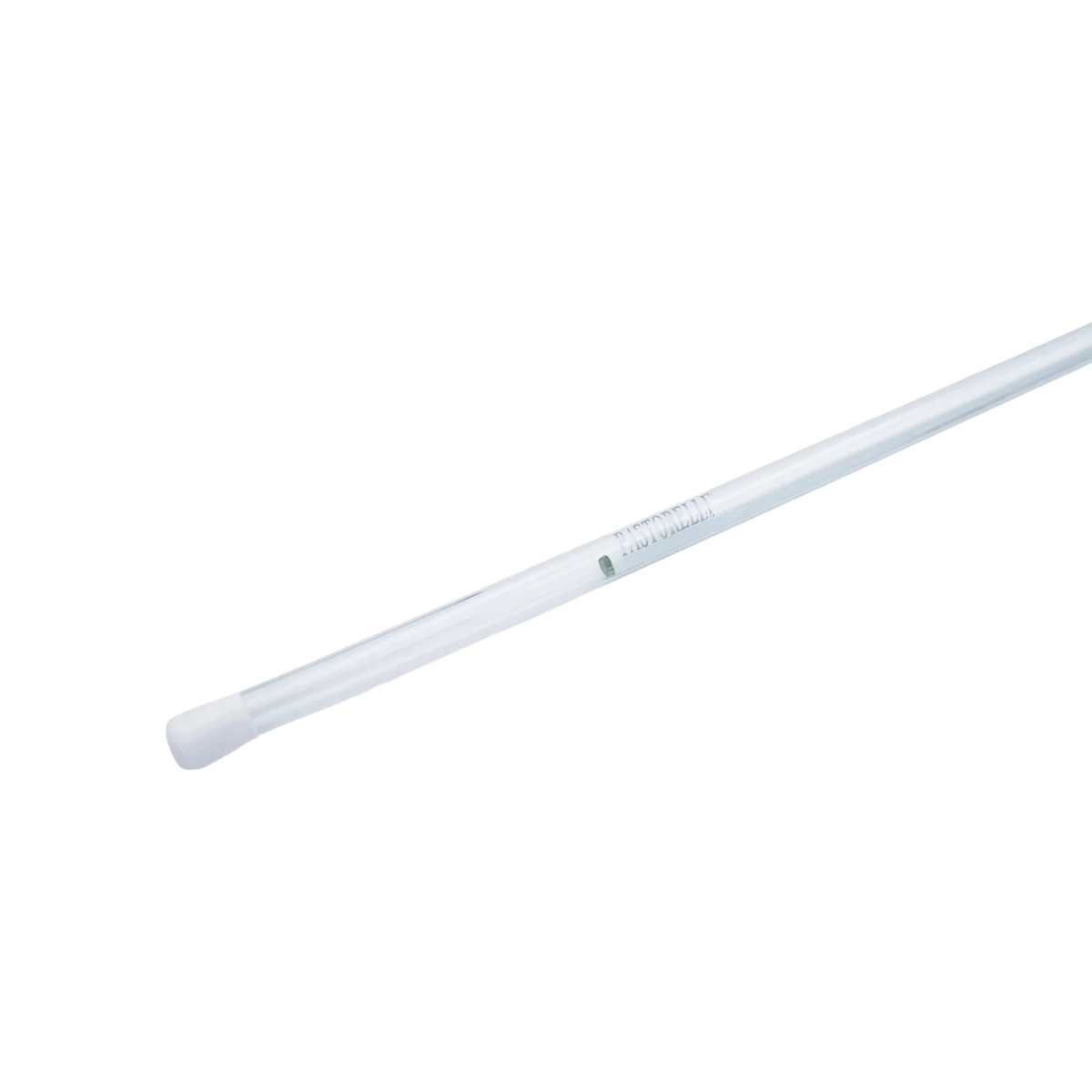 Pastorelli transparent plastic rhythmic gymnastics ribbon stick case, 12 mm, PS-00629-TRN, Pastorelli dėklas kaspino lazdelei – Permatoma - lanksti.lt