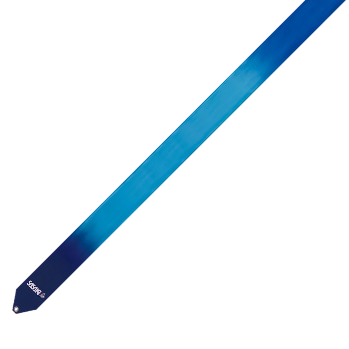 Sasaki High-Pitch Gradation Ribbon rhythmic gymnastics ribbon, DENxFRBUxRYBU Deep navy x French blue x Royal blue, 5 m and 6 m, M-71HG-F / MJ-715HG-F - lanksti.lt