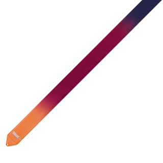Sasaki kaspinas „High-Pitch Gradation Ribbon“ – LIOxWIRxN Šviesiai oranžinė x vyno raudona x tamsiai mėlyna
