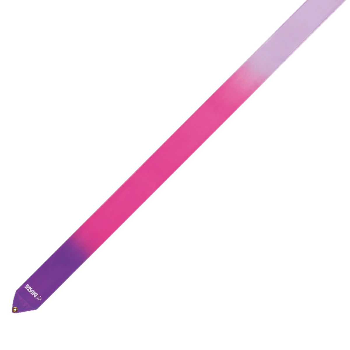 Sasaki High-Pitch Gradation Ribbon rhythmic gymnastics ribbon, VIxPSPxRRK Violet x Passion pink x Lilac, 4 m, 5 m and 6 m, M-71HG-F / MJ-715HG-F / MJ-714HG - lanksti.lt