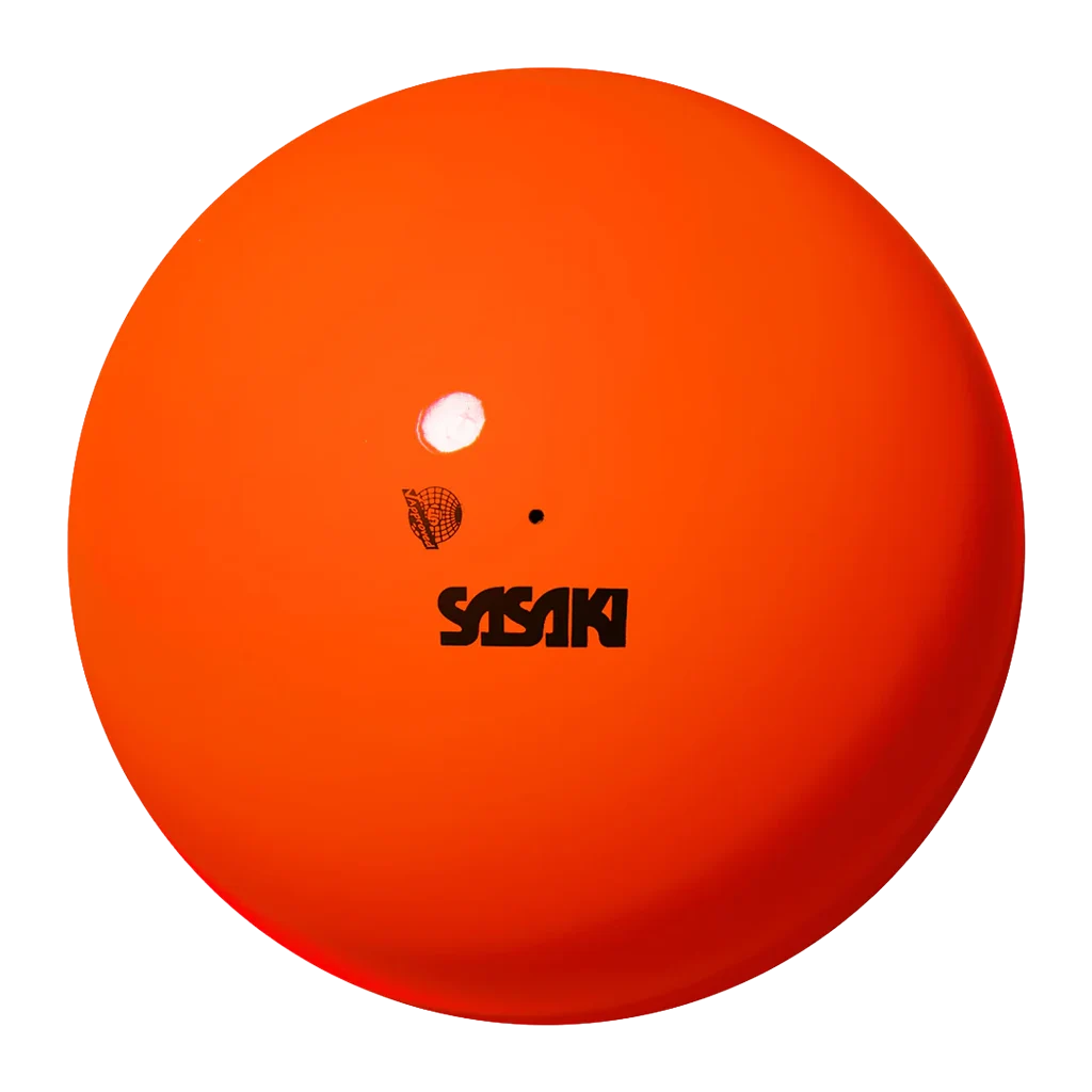 Sasaki meninės gimnastikos kamuolys „Gym Star Ball“ 18.5 cm FIG - Lanksti.lt