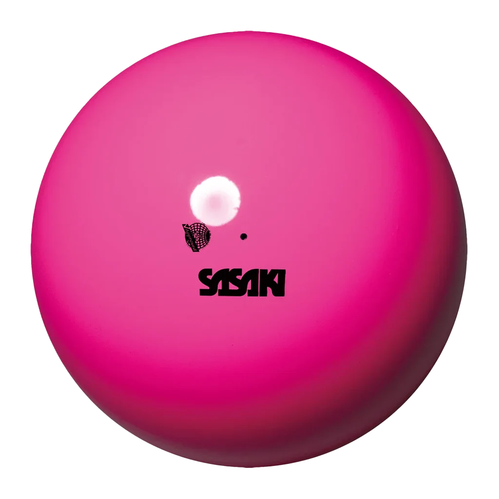 Sasaki meninės gimnastikos kamuolys „Gym Star Ball“ 18.5 cm FIG - Lanksti.lt