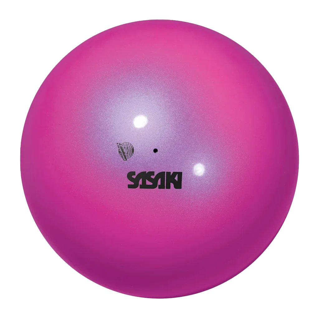 Sasaki meninės gimnastikos kamuolys „Magnetic Ball“ 18.5 cm FIG - Lanksti.lt