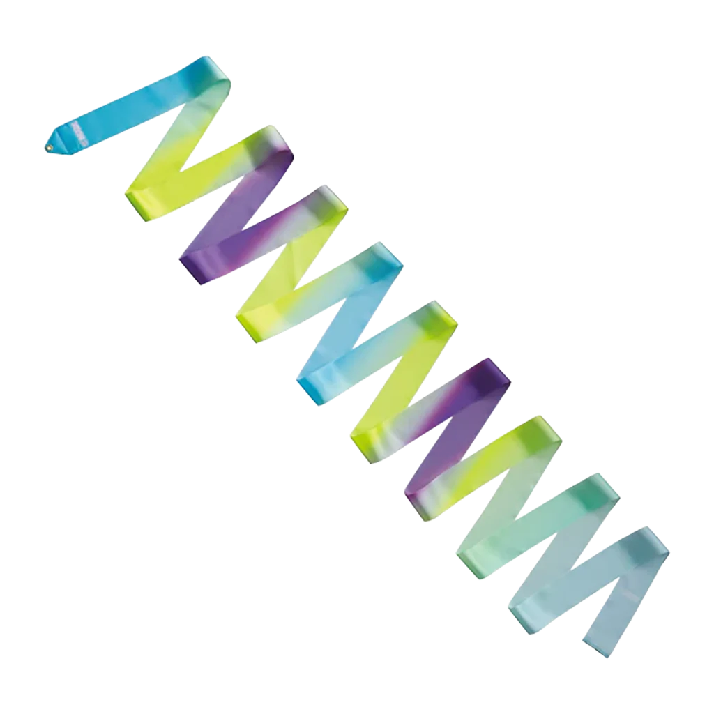 Sasaki meninės gimnastikos kaspinas „Art Gradation Ribbon“ FIG - Lanksti.lt