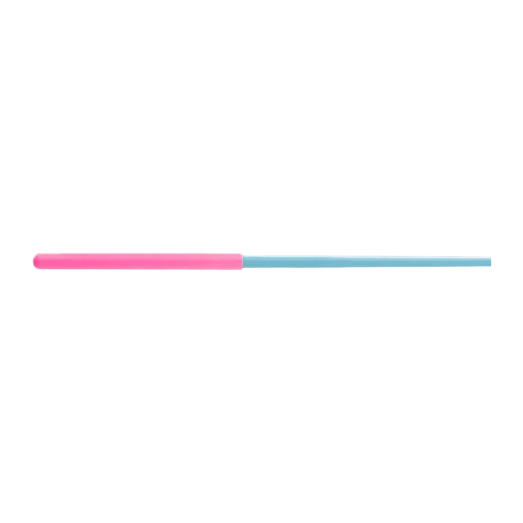 Sasaki meninės gimnastikos kaspino lazdelė „Junior Glass Stick“ 50 cm - Lanksti.lt