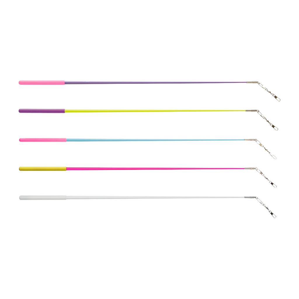 Sasaki lazdelė meninės gimnastikos kaspinui „Junior Glass Stick“ - Lanksti.lt