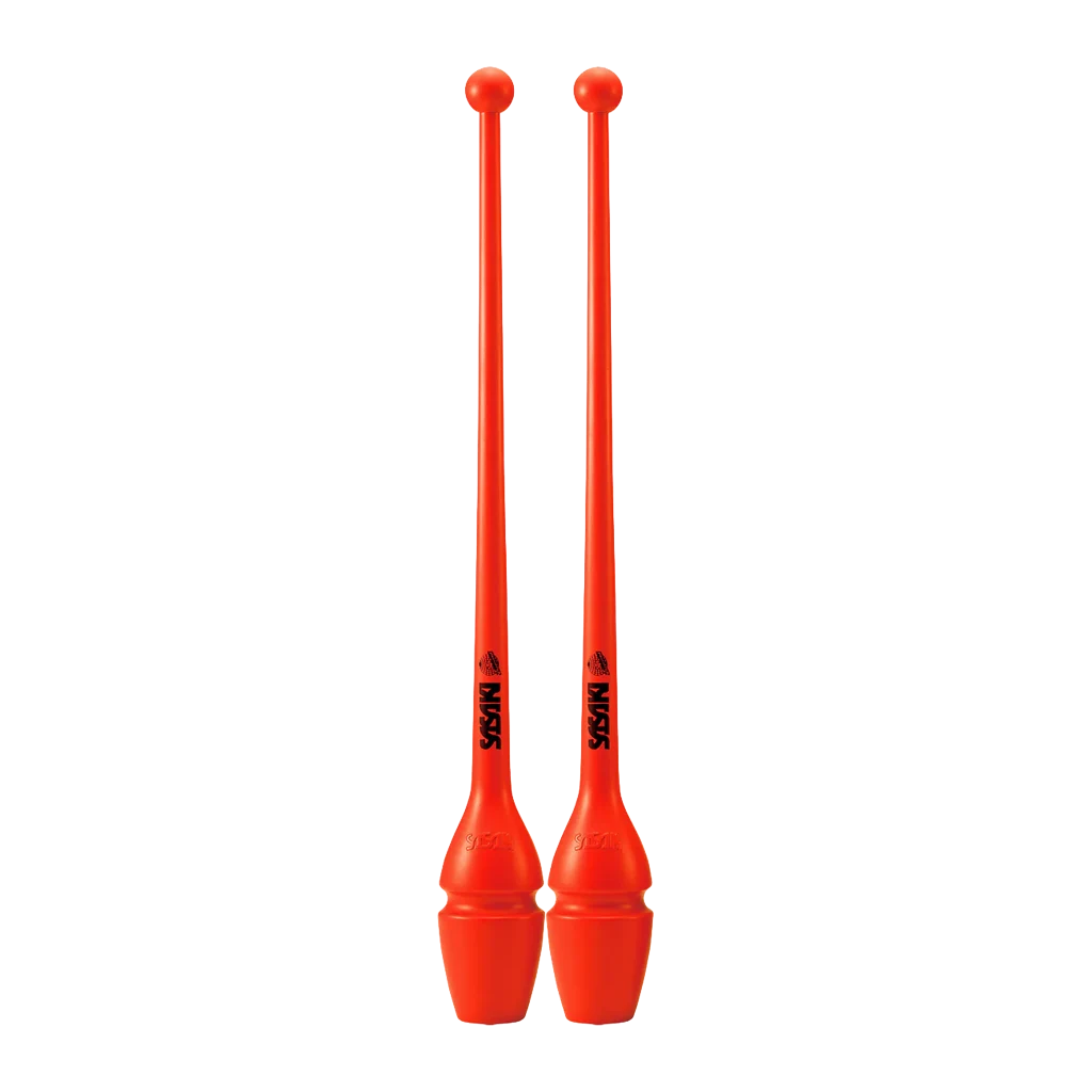 Sasaki meninės gimnastikos kuokelės vienspalvės, 44 cm FIG - Lanksti.lt