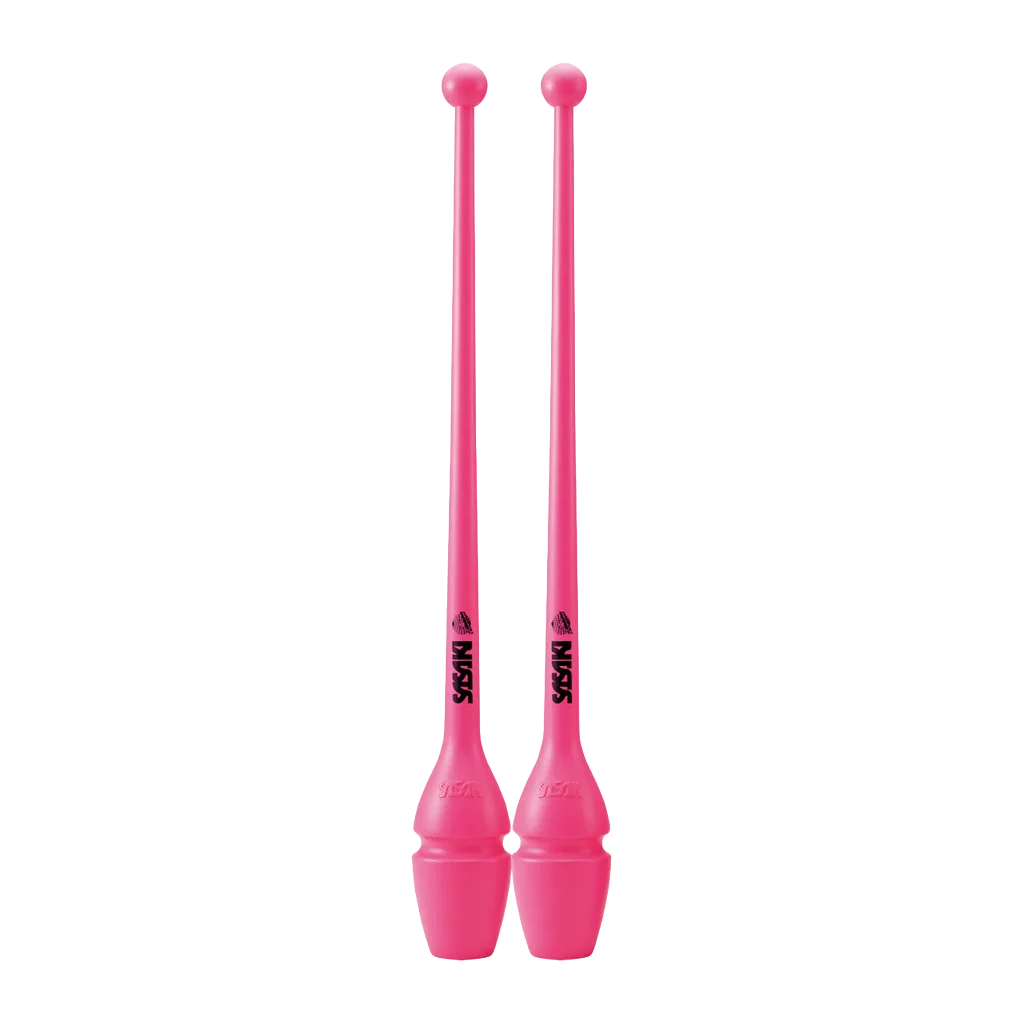 Sasaki meninės gimnastikos kuokelės vienspalvės, 44 cm FIG - Lanksti.lt