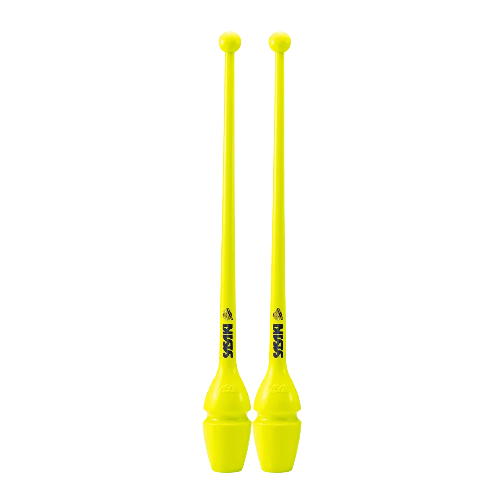 Sasaki meninės gimnastikos kuokelės vienspalvės, 44 cm FIG - Lanksti.lt