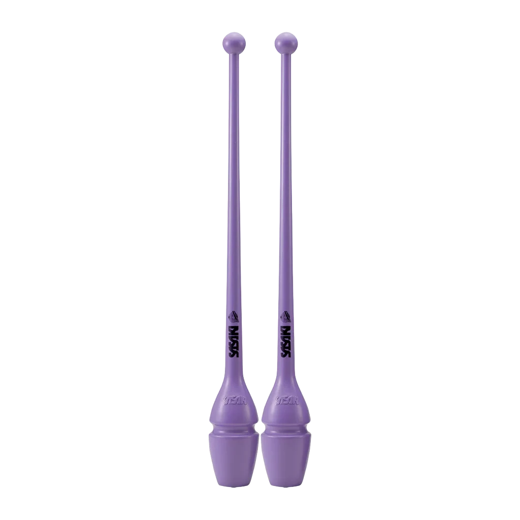 Sasaki meninės gimnastikos kuokelės vienspalvės, 44 cm FIG - Lanksti.lt