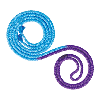Sasaki šokdynė „Double-End Rope“ – Šviesiai mėlyna x Violetinė