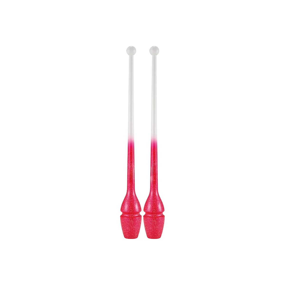 Sasaki Gradation Rubber Clubs rhythmic gymnastics clubs, 36 cm, White x Mystic Berry, W x MYBR, MJ-38GH - lanksti.lt