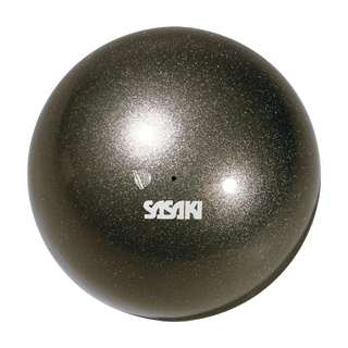 Sasaki kamuolys „Metallic Ball“ 18,5 cm – GMB Brangakmenių juoda
