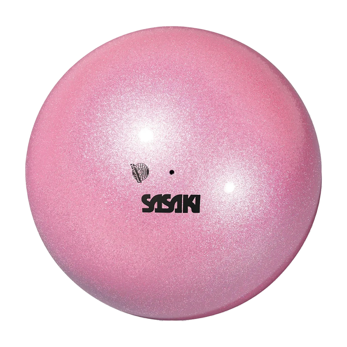 Sasaki Metallic Ball rhythmic gymnastics ball, 18.5 cm, Strawberry Pink (STP), manufacturer SKU M-207M-F - lanksti.lt.