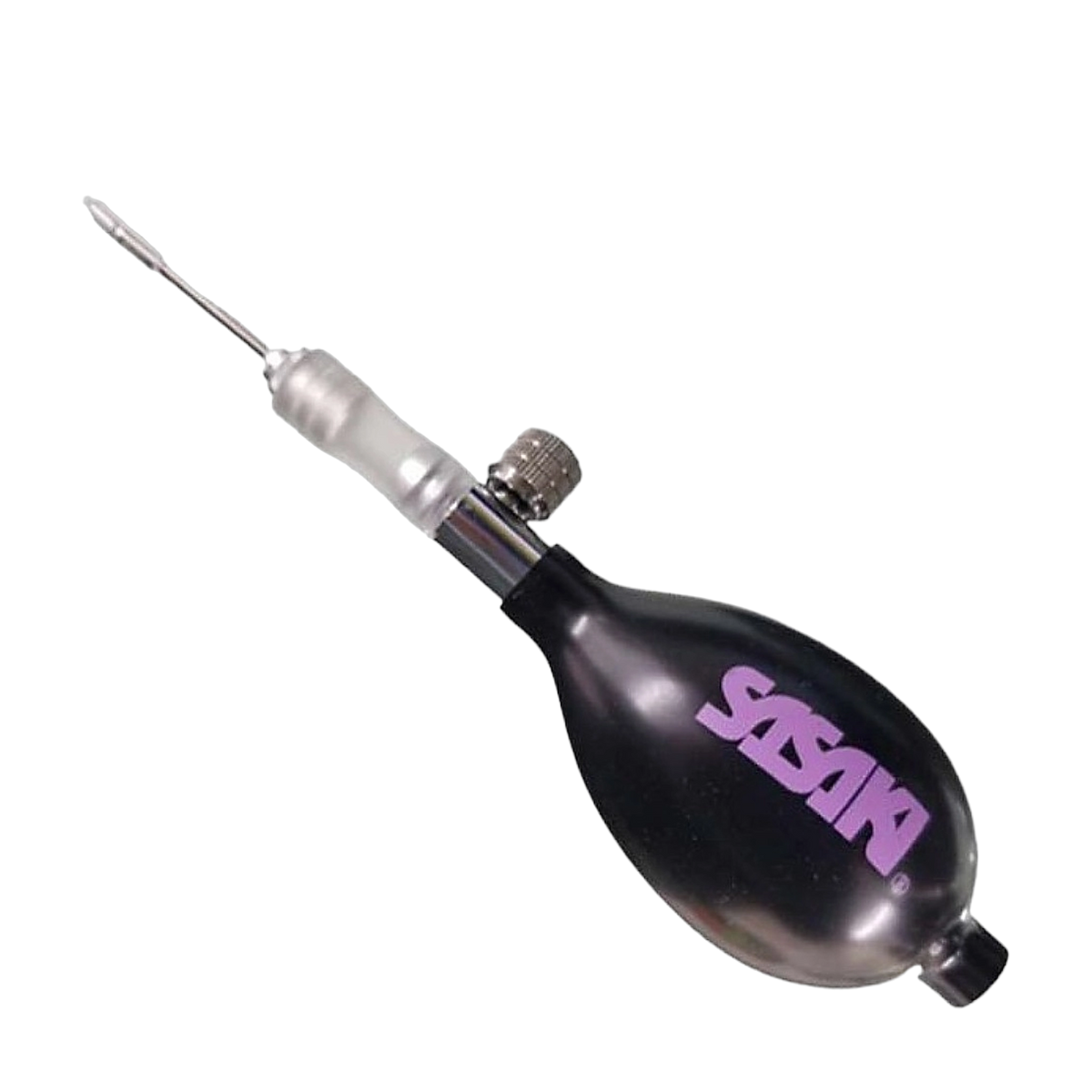 Sasaki rhythmic gymnastics ball pump, Black x Lavender (BxLD) M-23P - lanksti.lt