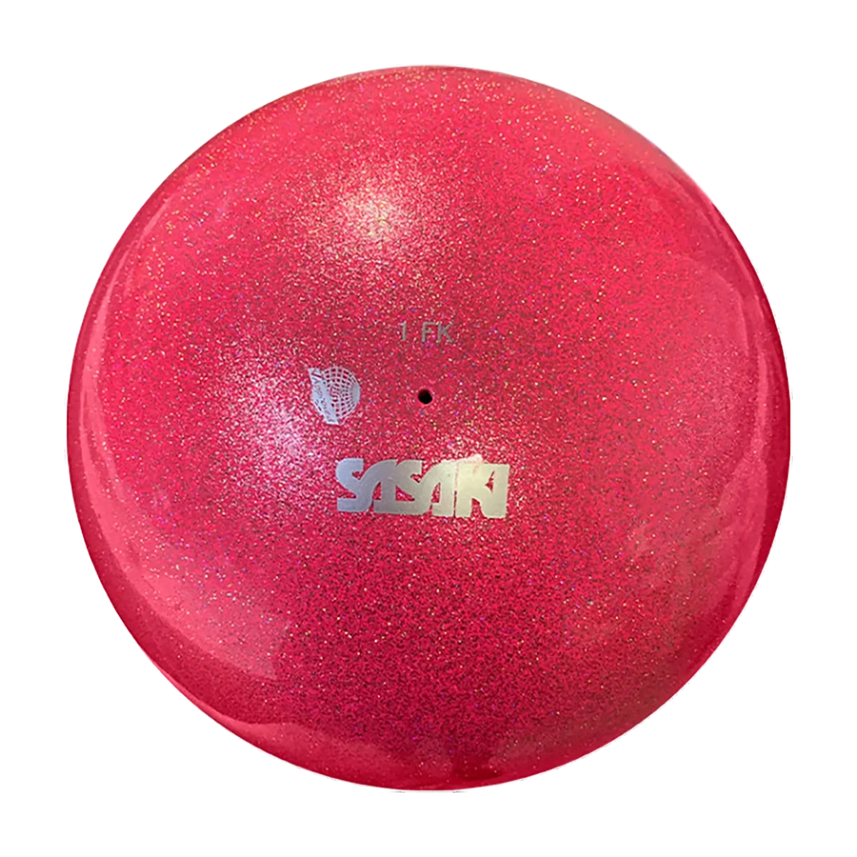Sasaki Meteor Ball rhythmic gymnastics ball M-207BRM-F PTP, 18.5 cm, Pastel Pink, FIG-approved - lanksti.lt