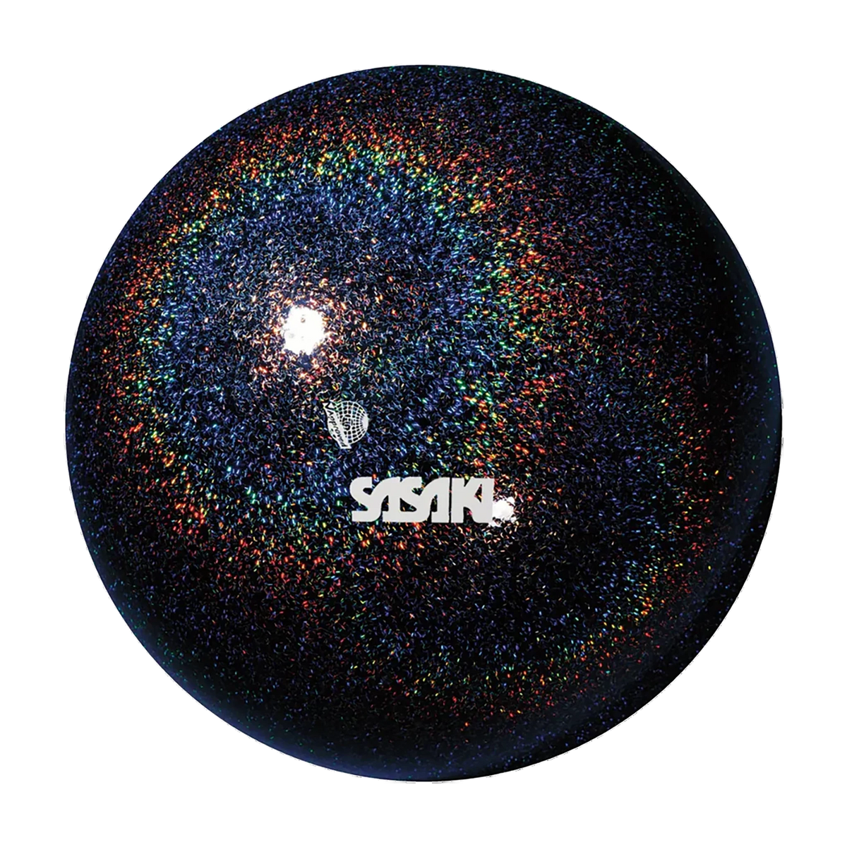 Sasaki Meteor Ball rhythmic gymnastics ball M-207BRM-F STB, 18.5 cm, Stella Black, FIG-approved - lanksti.lt