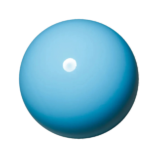 Sasaki kamuolys „Middle Ball“ 17 cm – LIBU Šviesiai mėlyna