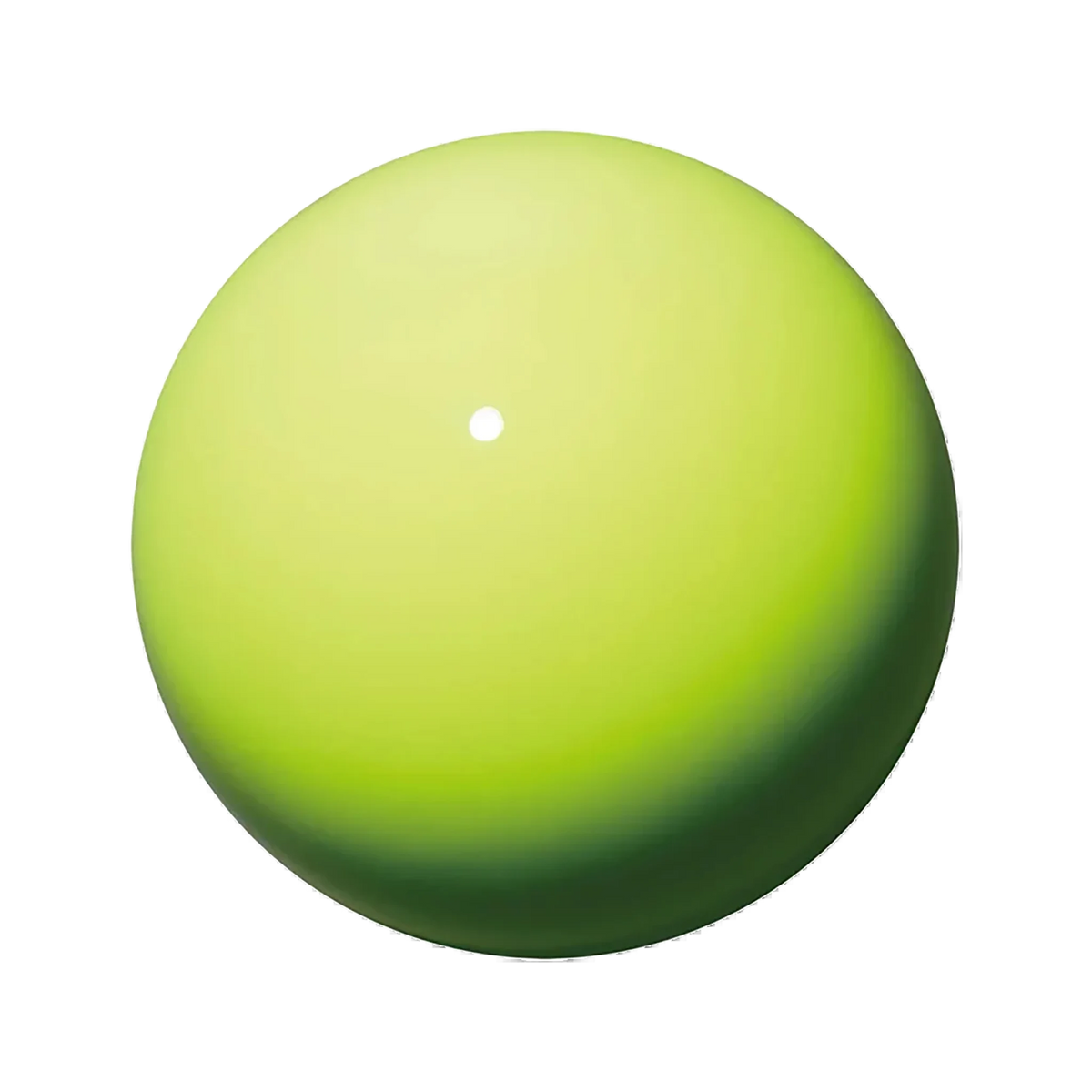 Sasaki Middle Ball rhythmic gymnastics ball, 17 cm, Lime Yellow (LYMY), manufacturer SKU M-20B - lanksti.lt.