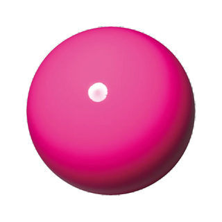 Sasaki kamuolys „Middle Ball“ 17 cm – P Rožinė
