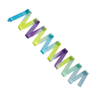 Sasaki kaspinas „Art Gradation Ribbon“ – AGx025 Žydra/salotinė/violetinė