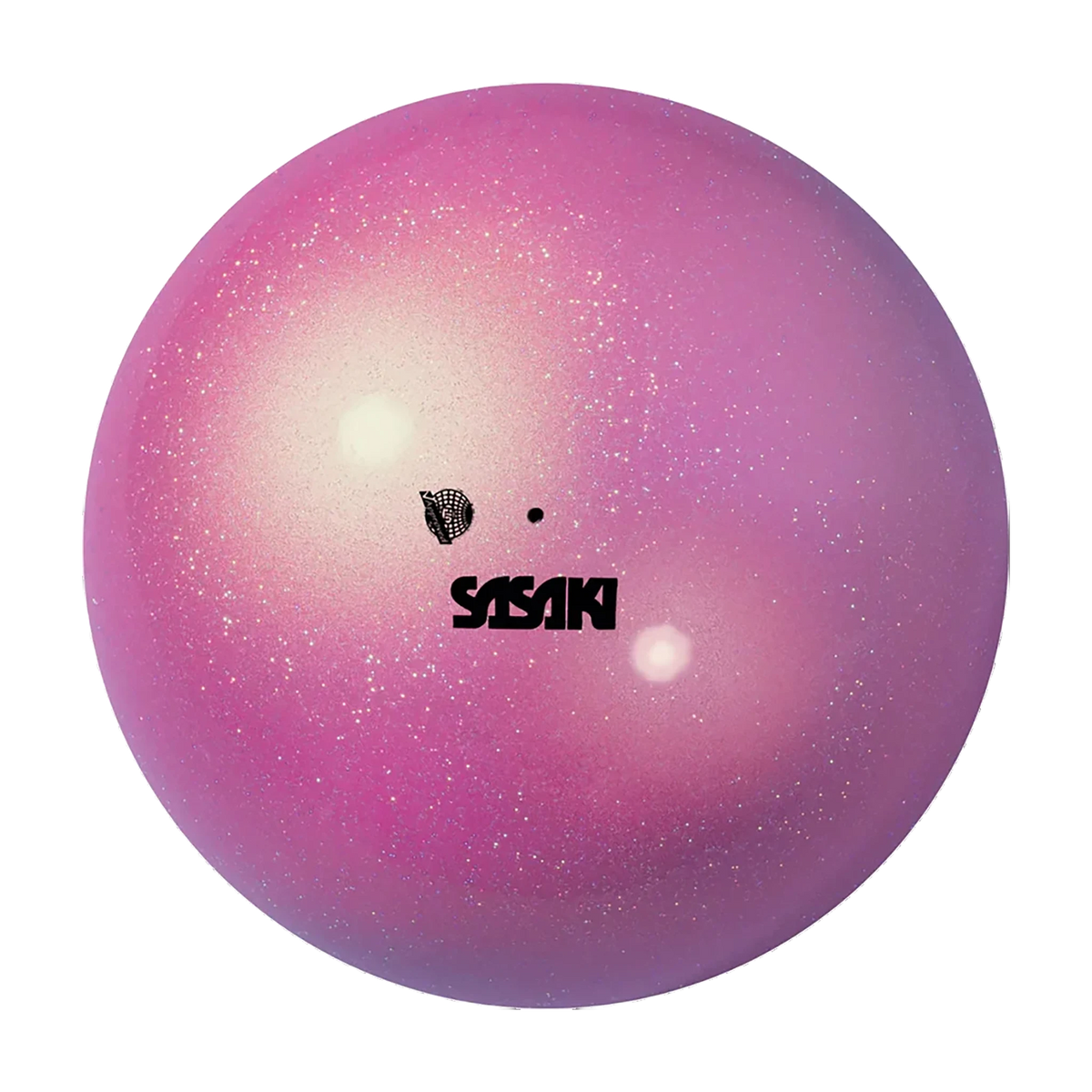 Sasaki Aurora Ball rhythmic gymnastics ball M-207AU-F FRRO, 18.5 cm, French Rose, FIG-approved - lanksti.lt