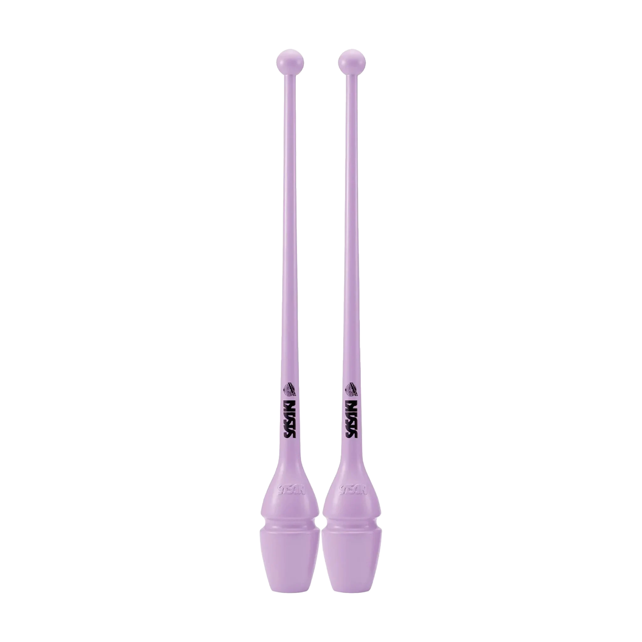 Sasaki Rubber Clubs rhythmic gymnastics clubs, 44 cm and 40.5 cm, Lavender, LD, M-34H-F and M-34JKH-F - lanksti.lt