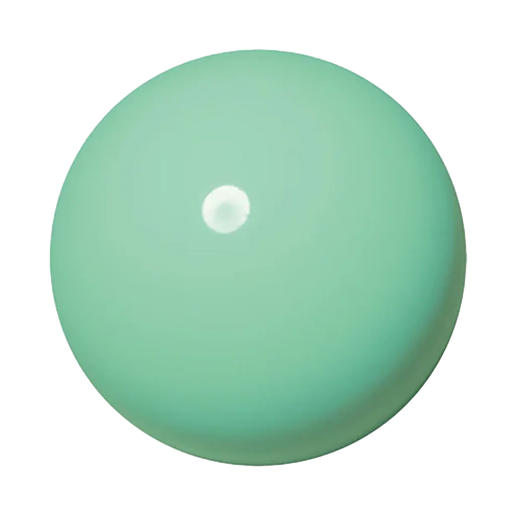 Sasaki meninės gimnastikos kamuolys | Sasaki Rhythmic Gymnastics GymStar Junior Ball M-20C ICMI (15 cm, Ice Mint) | Мяч для художественной гимнастики Сасаки Джимстар Юниор M-20C ICMI (ледяная мята) - Lanksti.lt